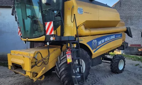 Kombajn NEW HOLLAND TC4.90 – wyłączenie układu SCR, wyłączenie trybu pełzania