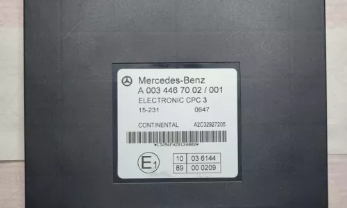 Mercedes CPC3 A 003 446 70 02 / 001 – problem z pedałem przyspieszenia, problem z komunikacją CAN – naprawa sterownika CPC3